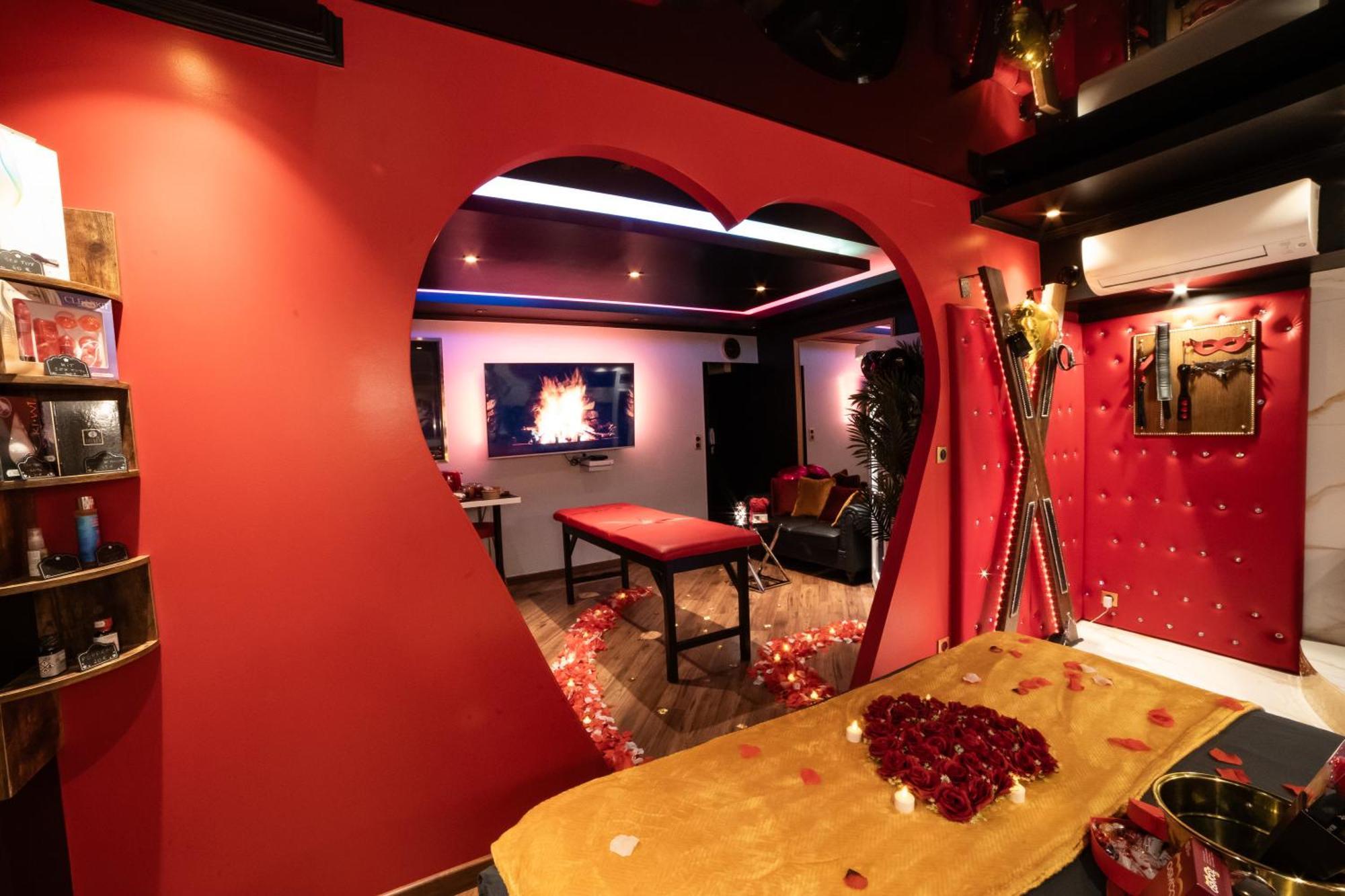 Sensual Room Love Room Nancy Sauna Double Douche Zewnętrze zdjęcie
