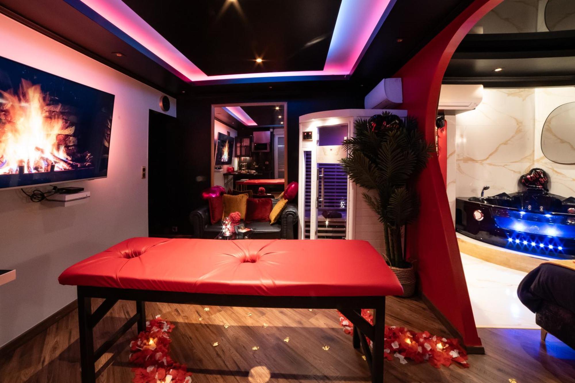 Sensual Room Love Room Nancy Sauna Double Douche Zewnętrze zdjęcie